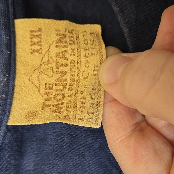 The Mountain, XXXL, 3XL, Short Sleeve Tee, USA Made 100% Cotton, - Picture 3 of 11